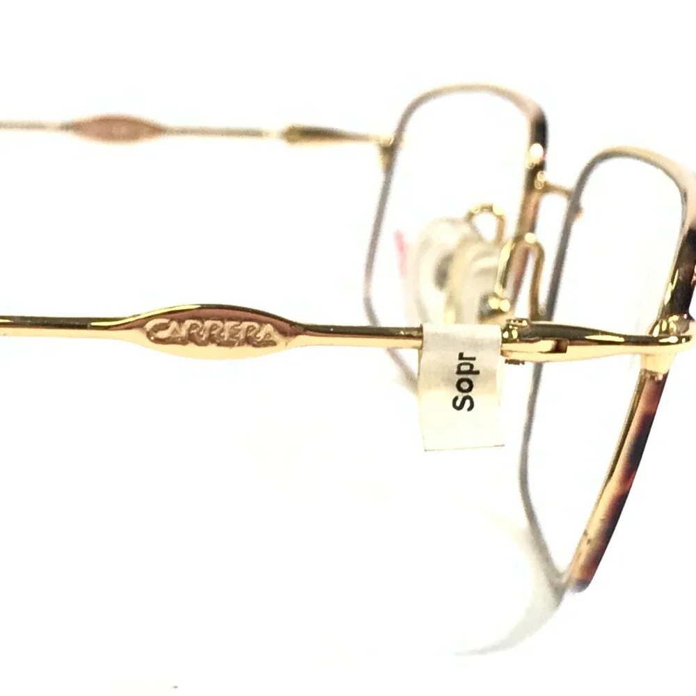 Carrera Eyeglasses Frames 5762 41 Tortoise Gold Rectangular Full Rim 51-19-130